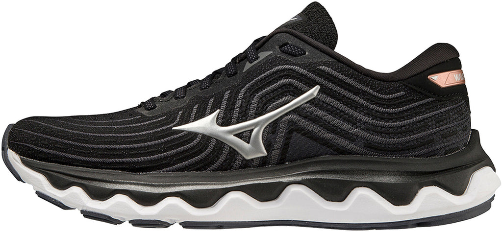 Mizuno Wave Horizon 6 Women's Running Shoes - Black - View 1