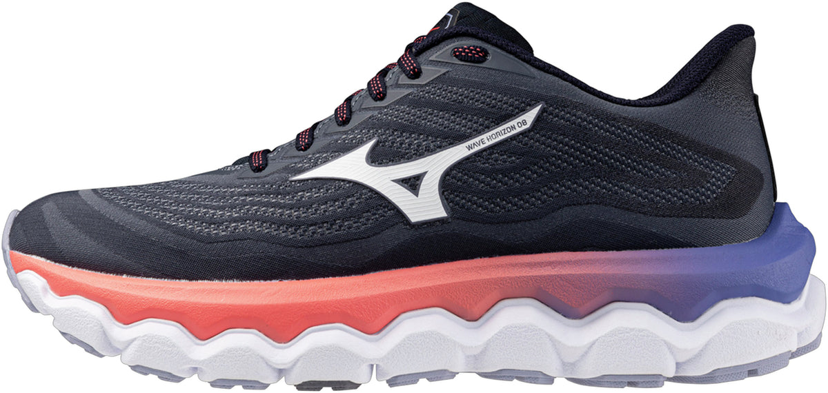 Mizuno Wave Horizon 8 Women's Running Shoes - Grey - View 1