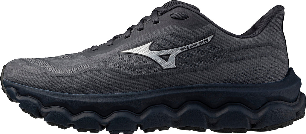 Mizuno Wave Horizon 9 Men's Running Shoes - Black - View 1