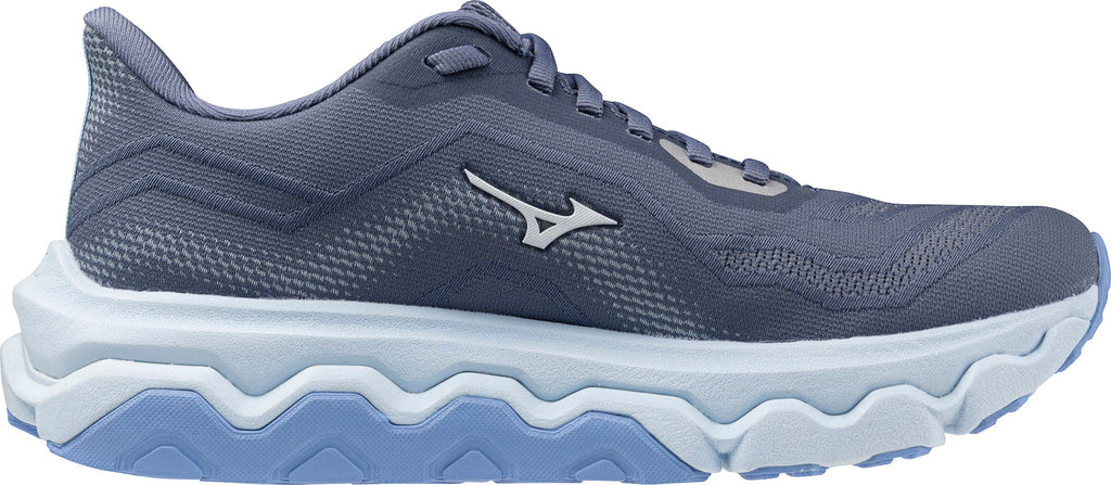 Mizuno Wave Horizon 9 Women's Running Shoes - Grey - View 3