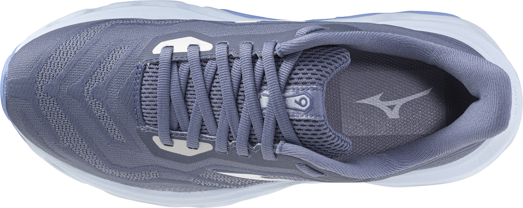Mizuno Wave Horizon 9 Women's Running Shoes - Grey - View 4