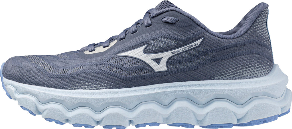 Mizuno Wave Horizon 9 Women's Running Shoes - Grey - View 1