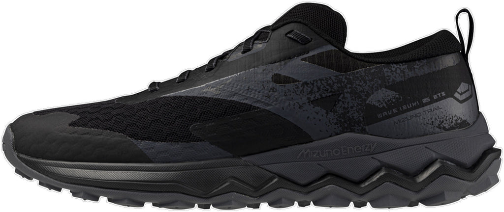 Mizuno Wave Ibuki 5 GORE-TEX Men's Trail Running Shoes - Black - View 1