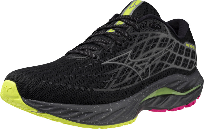 Mizuno Wave Inspire 20 Running Shoes - Black - View 6