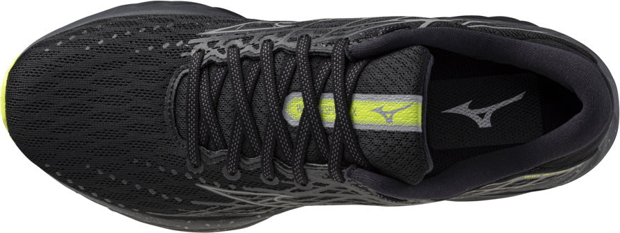 Mizuno Wave Inspire 20 Running Shoes - Black - View 4