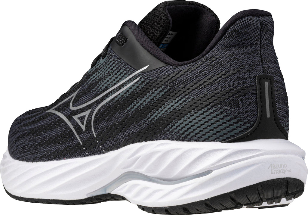 Mizuno Wave Inspire 21 WIDE FIT (D) Women's Running Shoes - Black - View 3
