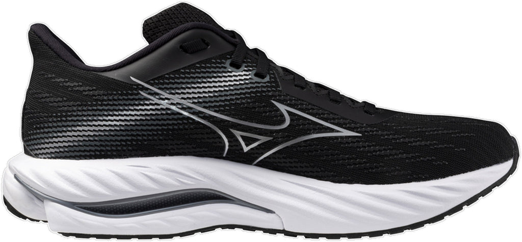Mizuno Wave Inpsire 21 Men's Running Shoes - Black - View 3
