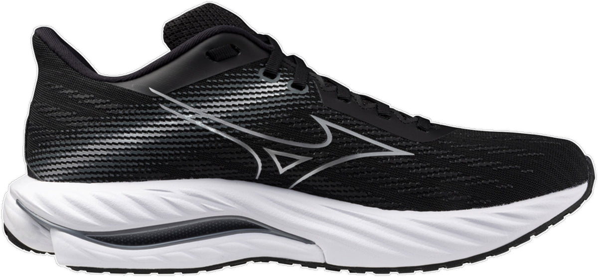 Mizuno Wave Inpsire 21 Men's Running Shoes - Black - View 3