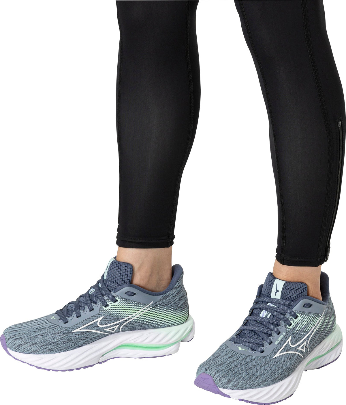 Mizuno Wave Inspire 21 Women's Running Shoes - Grey - View 7