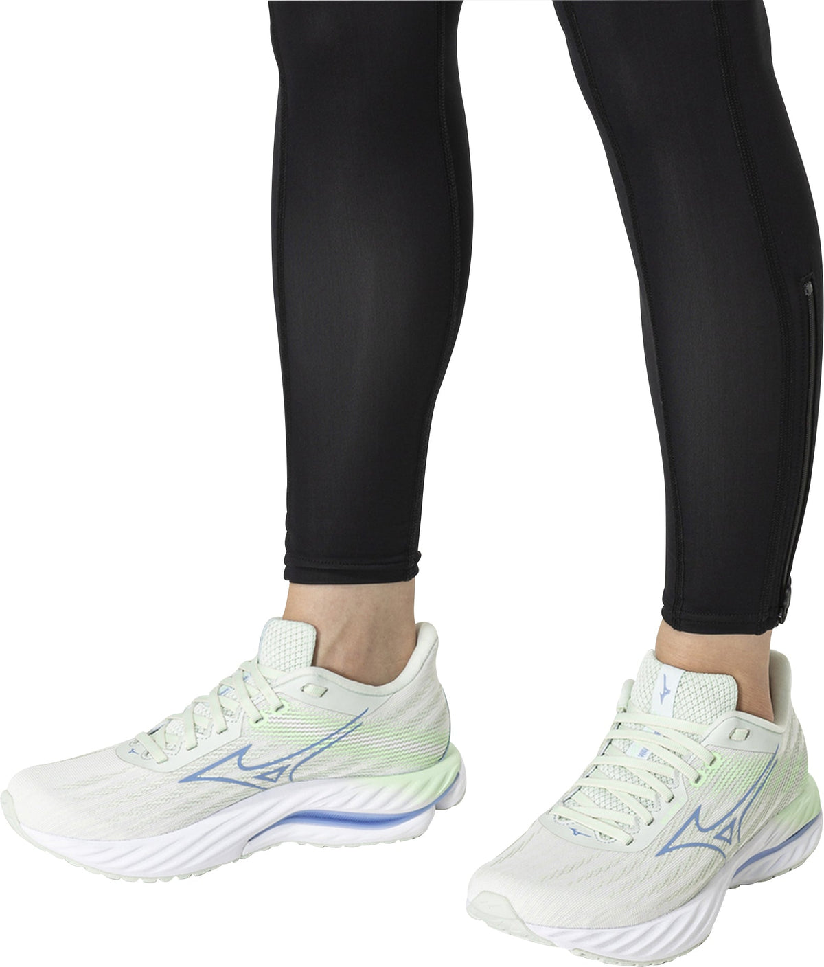 Mizuno Wave Inspire 21 Women's Running Shoes - Green - View 8