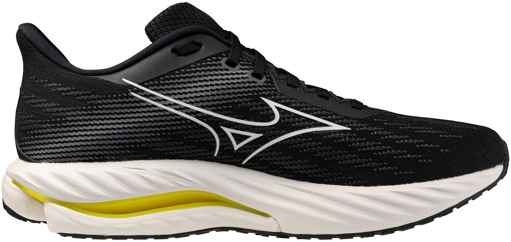 Mizuno Wave Inspire 21 Men's Running Shoes - Black - View 3