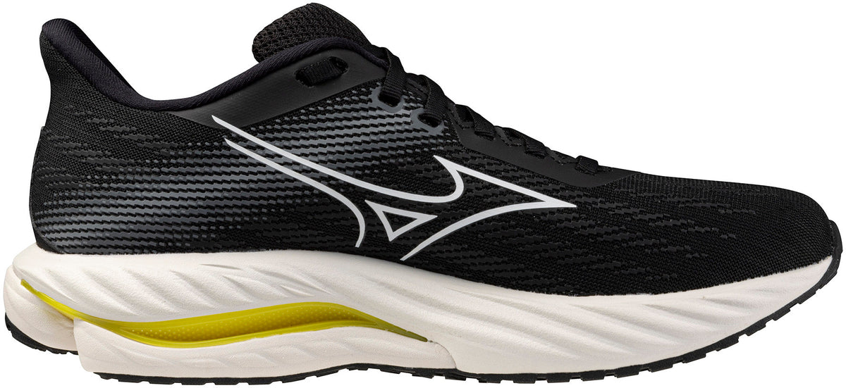 Mizuno Wave Inspire 21 WIDE FIT (D) Women's Running Shoes - Black - View 3