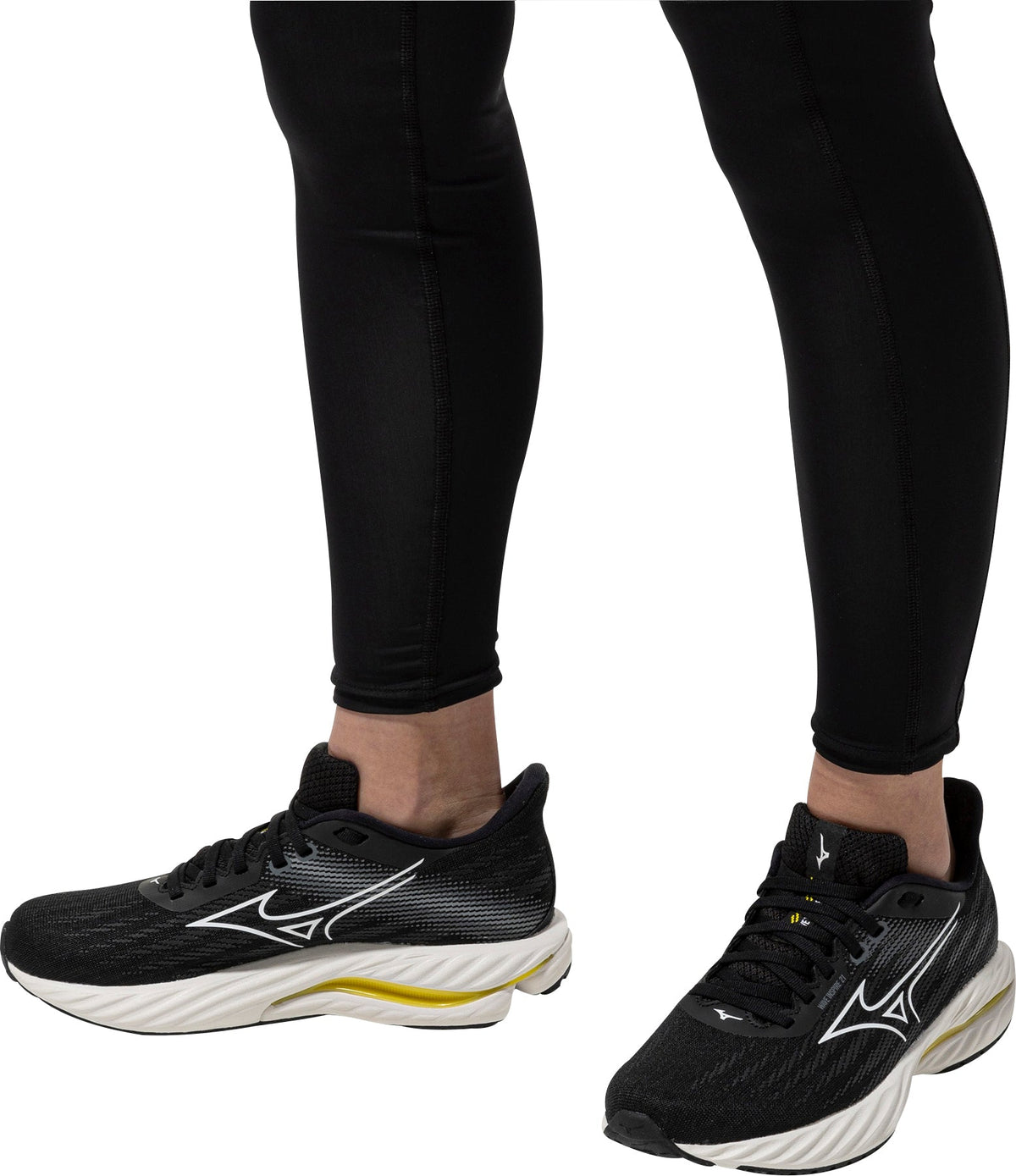 Mizuno Wave Inspire 21 Women's Running Shoes - Black - View 7