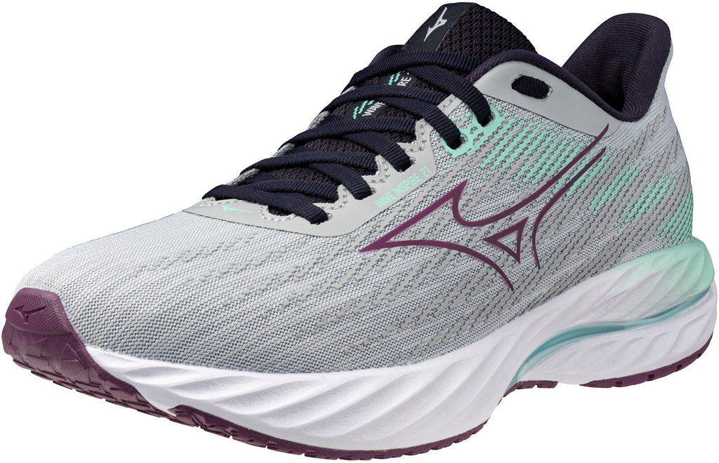 Mizuno Wave Inspire 21 Women's Running Shoes - Grey - View 6
