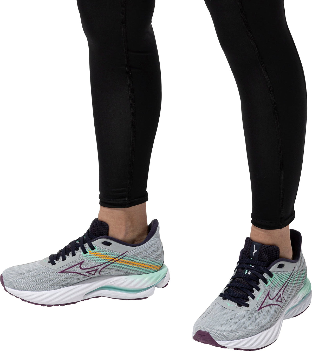 Mizuno Wave Inspire 21 Women's Running Shoes - Grey - View 7