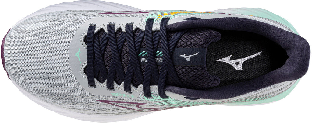 Mizuno Wave Inspire 21 Women's Running Shoes - Grey - View 4