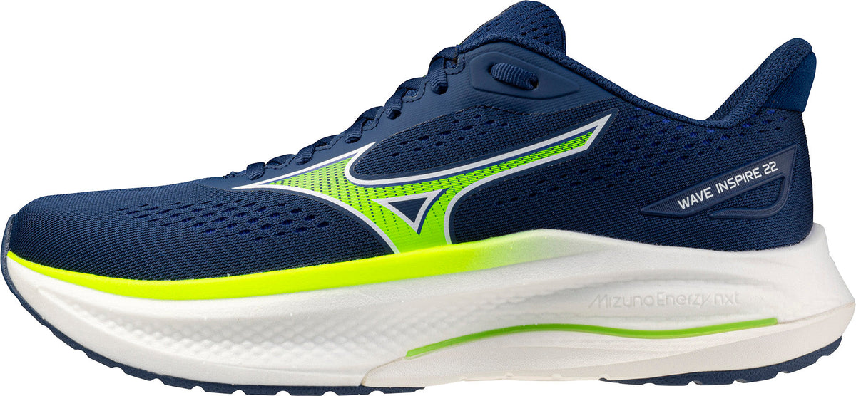 Mizuno Wave Inspire 22 Men's Running Shoes - Blue - View 1