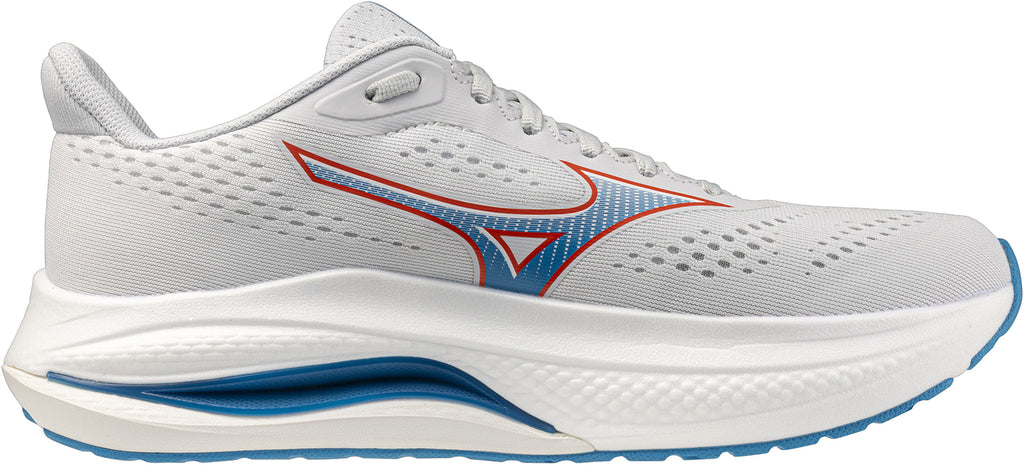 Mizuno Wave Inspire 22 Men's Running Shoes - White - View 3