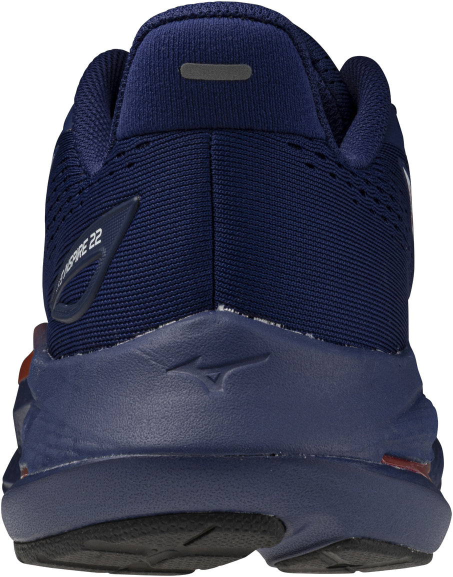 Mizuno Wave Inspire 22 Men's Running Shoes - Blue - View 5