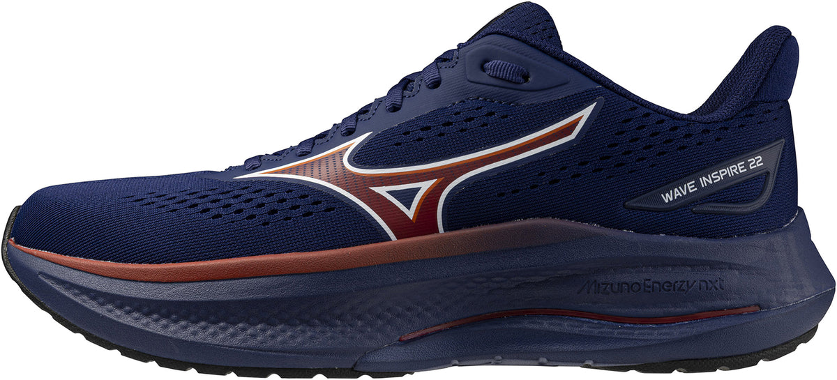 Mizuno Wave Inspire 22 Men's Running Shoes - Blue - View 1