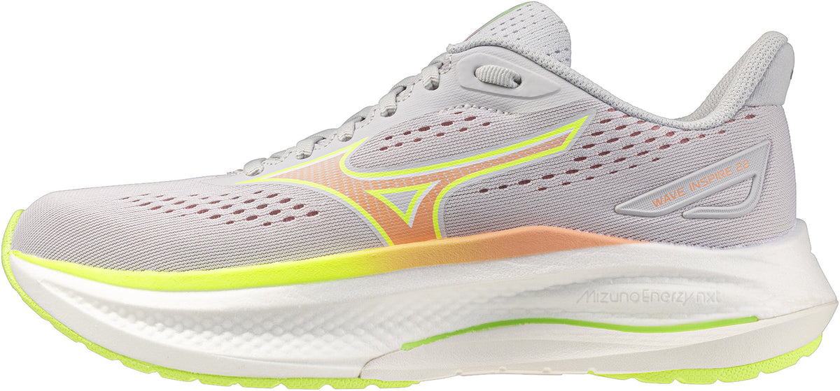 Mizuno Wave Inspire 22 Women's Running Shoes - Grey - View 1