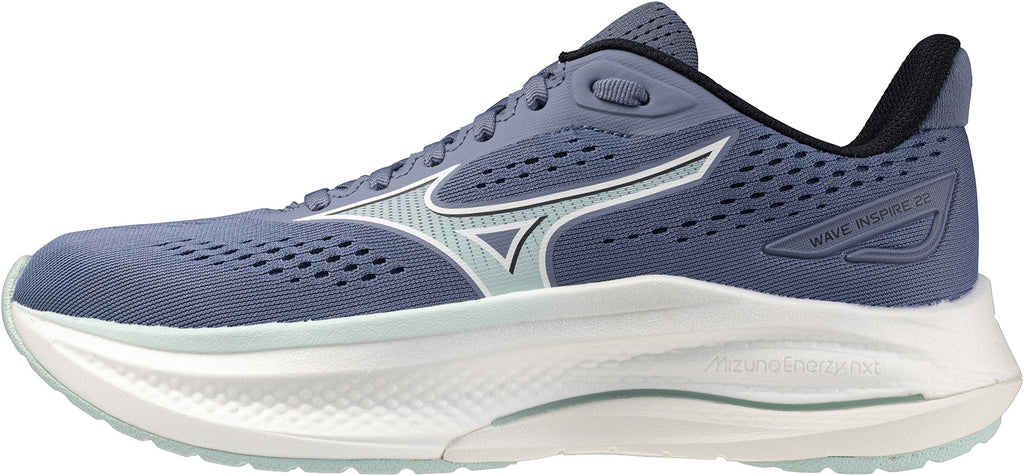 Mizuno Wave Inspire 22 Women's Running Shoes - Blue - View 1