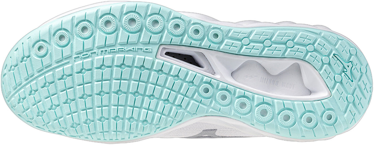 Mizuno Wave Luminous 3 Women's Court Shoes - White - View 2