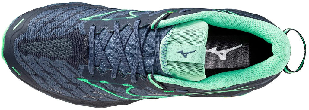Mizuno Wave Mujin 10 Men's Trail Running Shoes - Blue - View 4