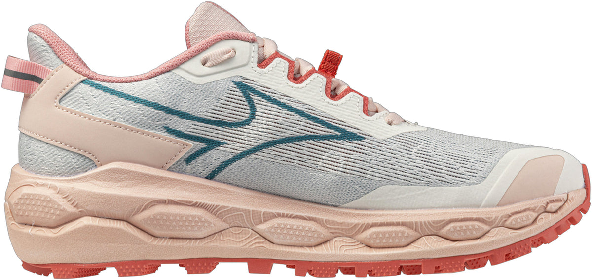 Mizuno Wave Mujin 11 Women's Trail Running Shoes - Pink - View 3