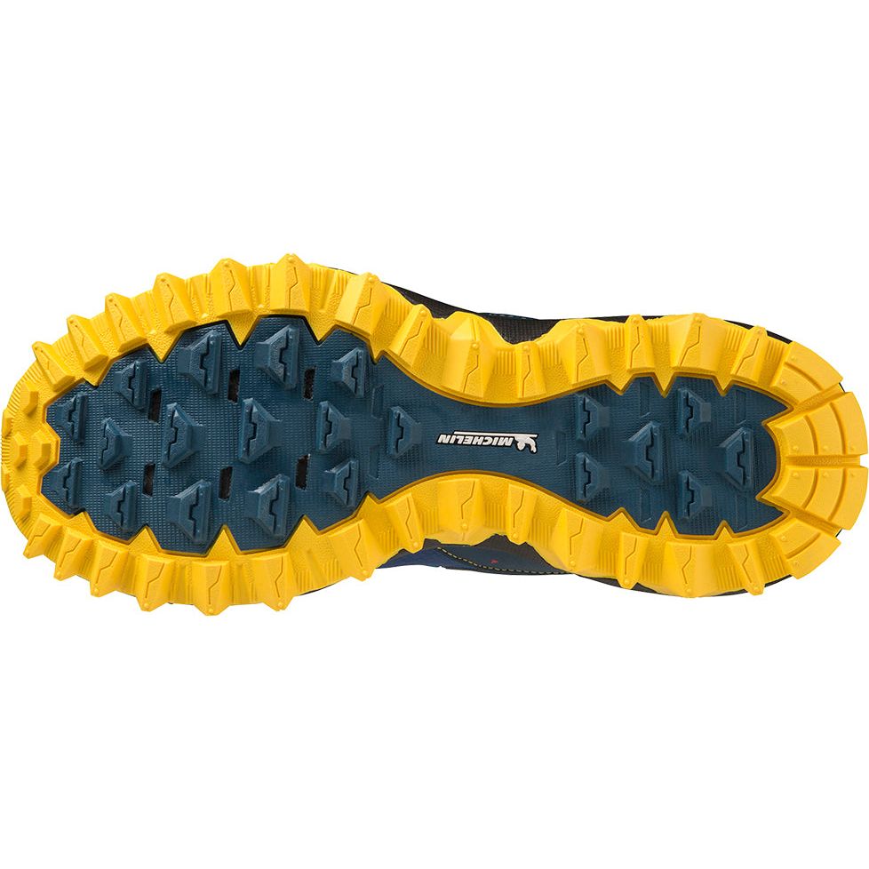 Mizuno Wave Mujin 9 Men's Trail Running Shoes - Blue - View 2