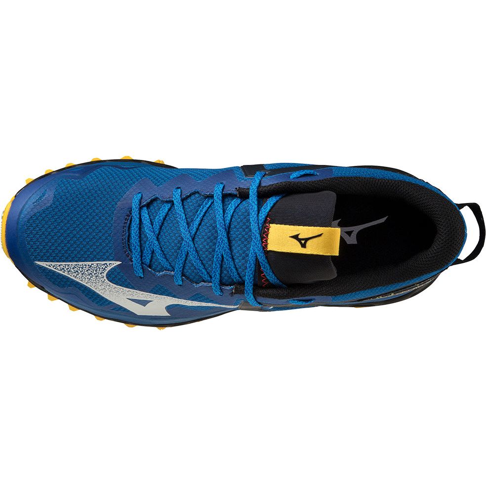 Mizuno Wave Mujin 9 Men's Trail Running Shoes - Blue - View 4