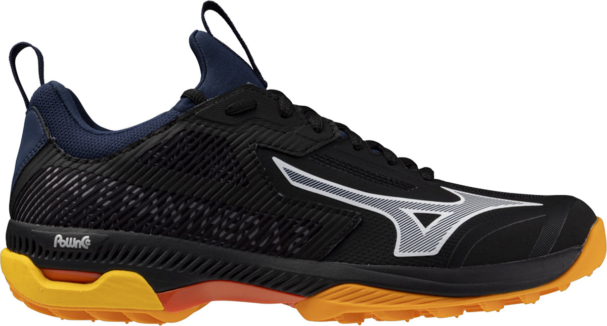 Mizuno Wave Panthera 2 Hockey Shoes - Black - View 3