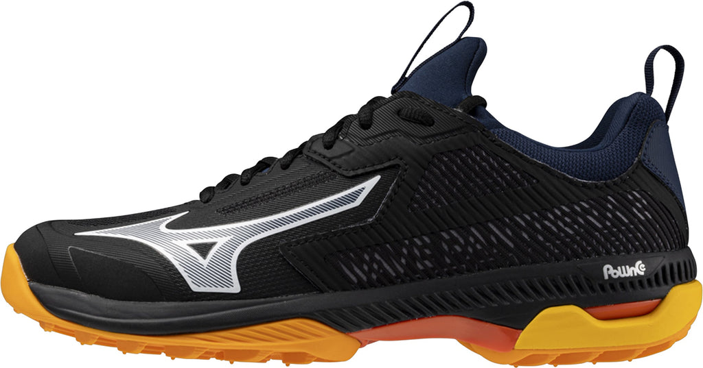 Mizuno Wave Panthera 2 Hockey Shoes - Black - View 1