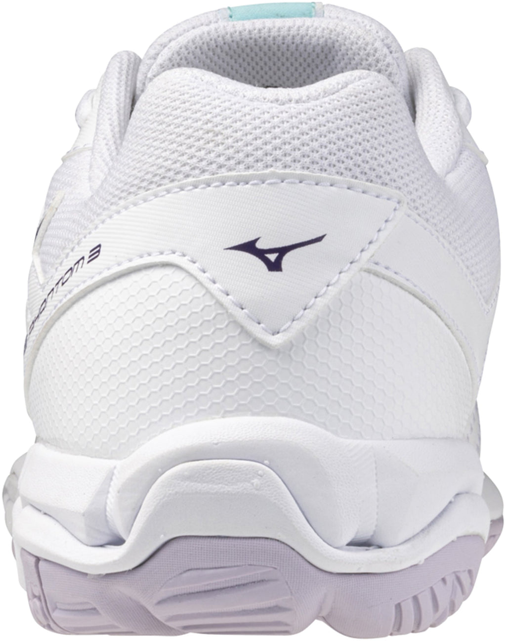 Mizuno Wave Phantom 3 Women's Court Shoes - White - View 5