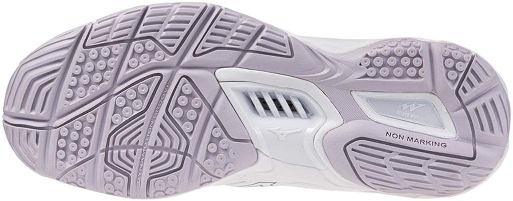 Mizuno Wave Phantom 3 Women's Court Shoes - White - View 2