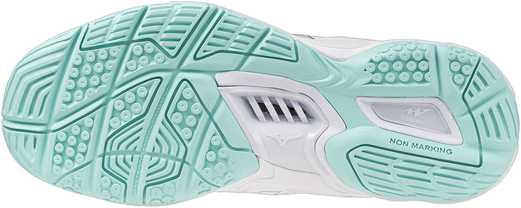 Mizuno Wave Phantom 3 Women's Court Shoes - White - View 2