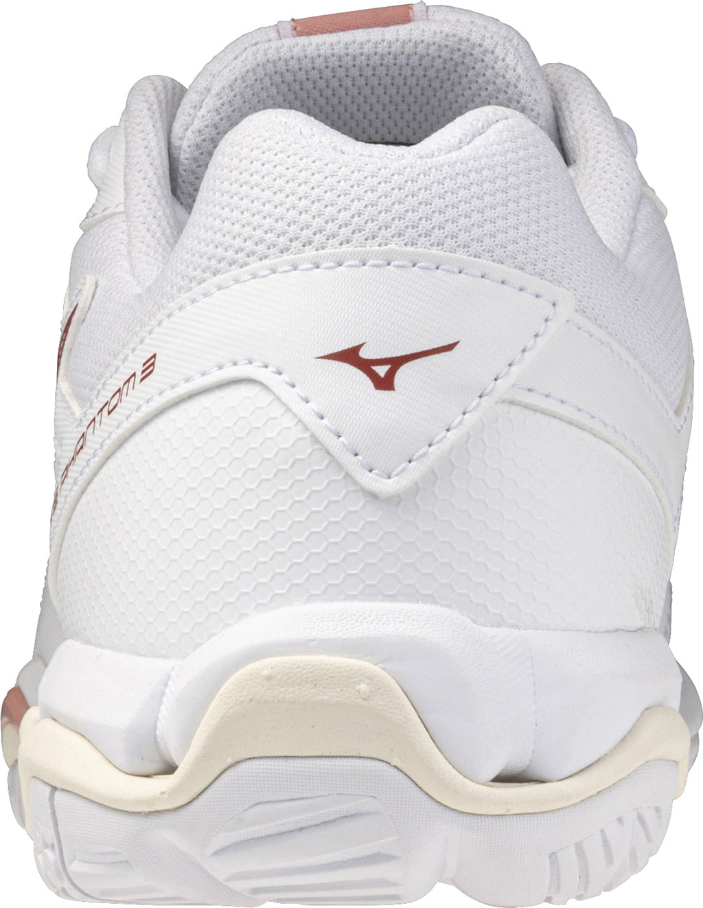Mizuno Wave Phantom 3 Women's Court Shoes - White - View 5