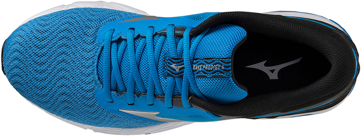 Mizuno Wave Prodigy 4 Men's Running Shoes - Blue - View 4