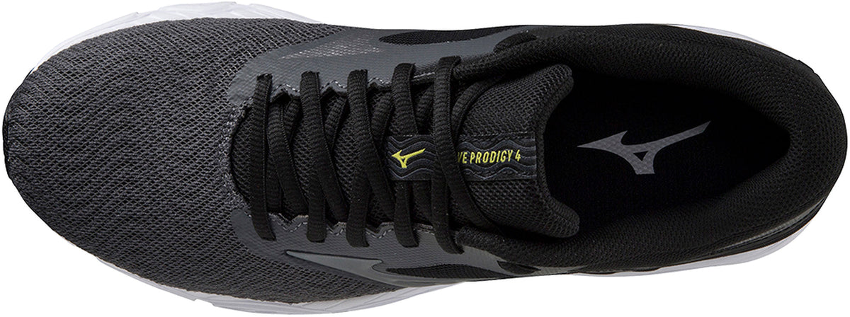 Mizuno Wave Prodigy 4 Men's Running Shoes - Black - View 4