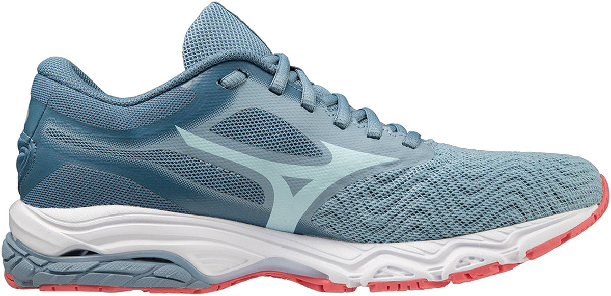 Mizuno Wave Prodigy 4 Women's Running Shoes - Blue - View 3