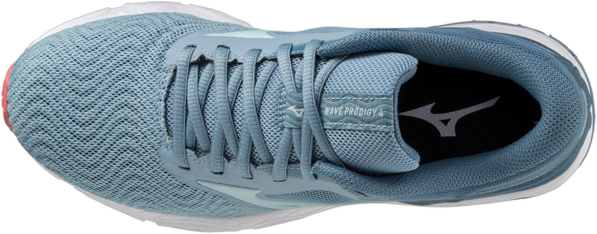Mizuno Wave Prodigy 4 Women's Running Shoes - Blue - View 4