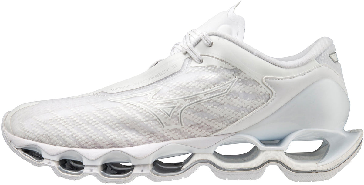 Mizuno Wave Prophecy 12 Running Shoes - White - View 1
