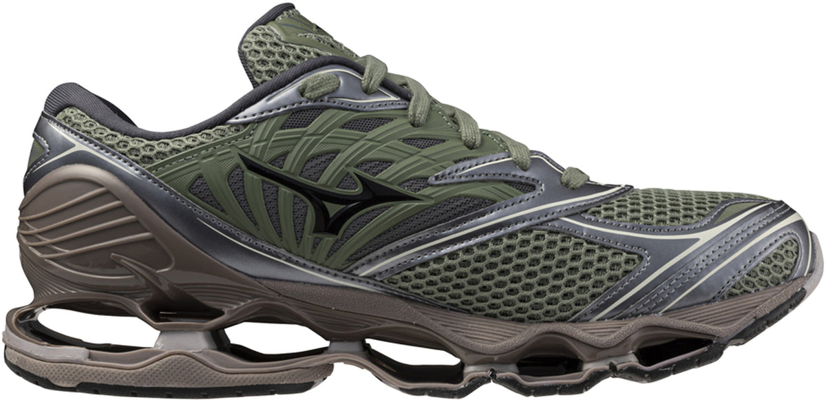 Mizuno Wave Prophecy LS Shoes - Green - View 3