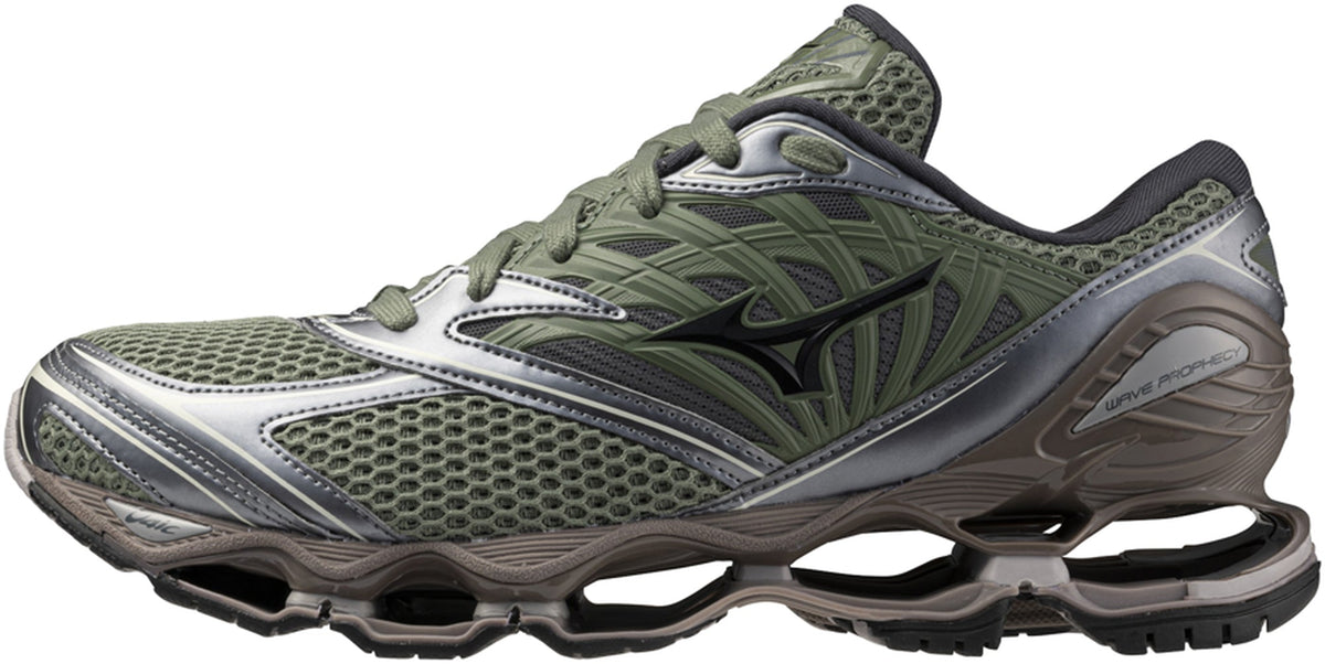 Mizuno Wave Prophecy LS Shoes - Green - View 1