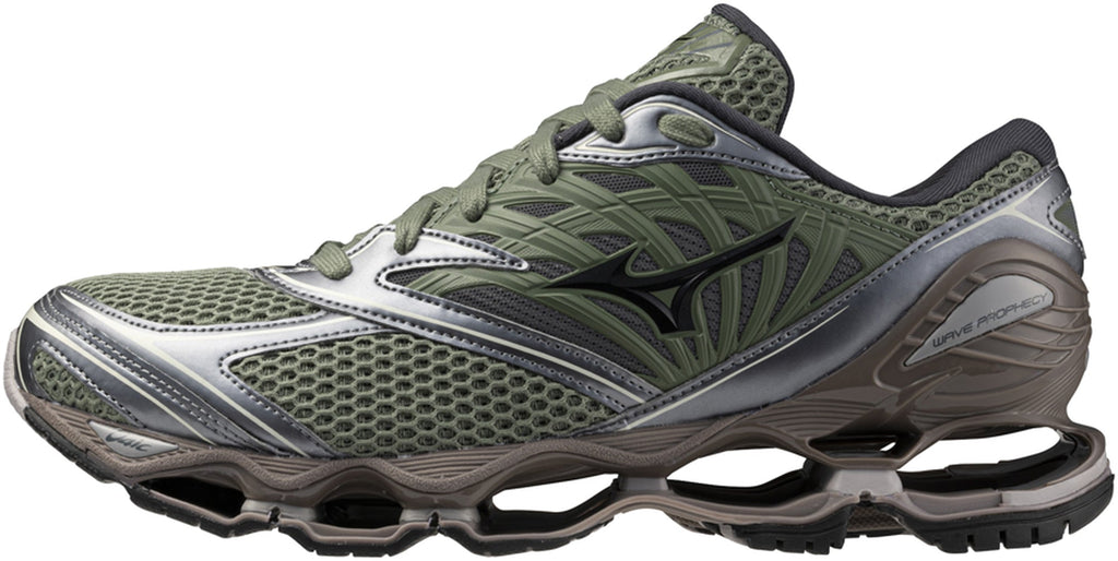 Mizuno Wave Prophecy LS Shoes - Green - View 1