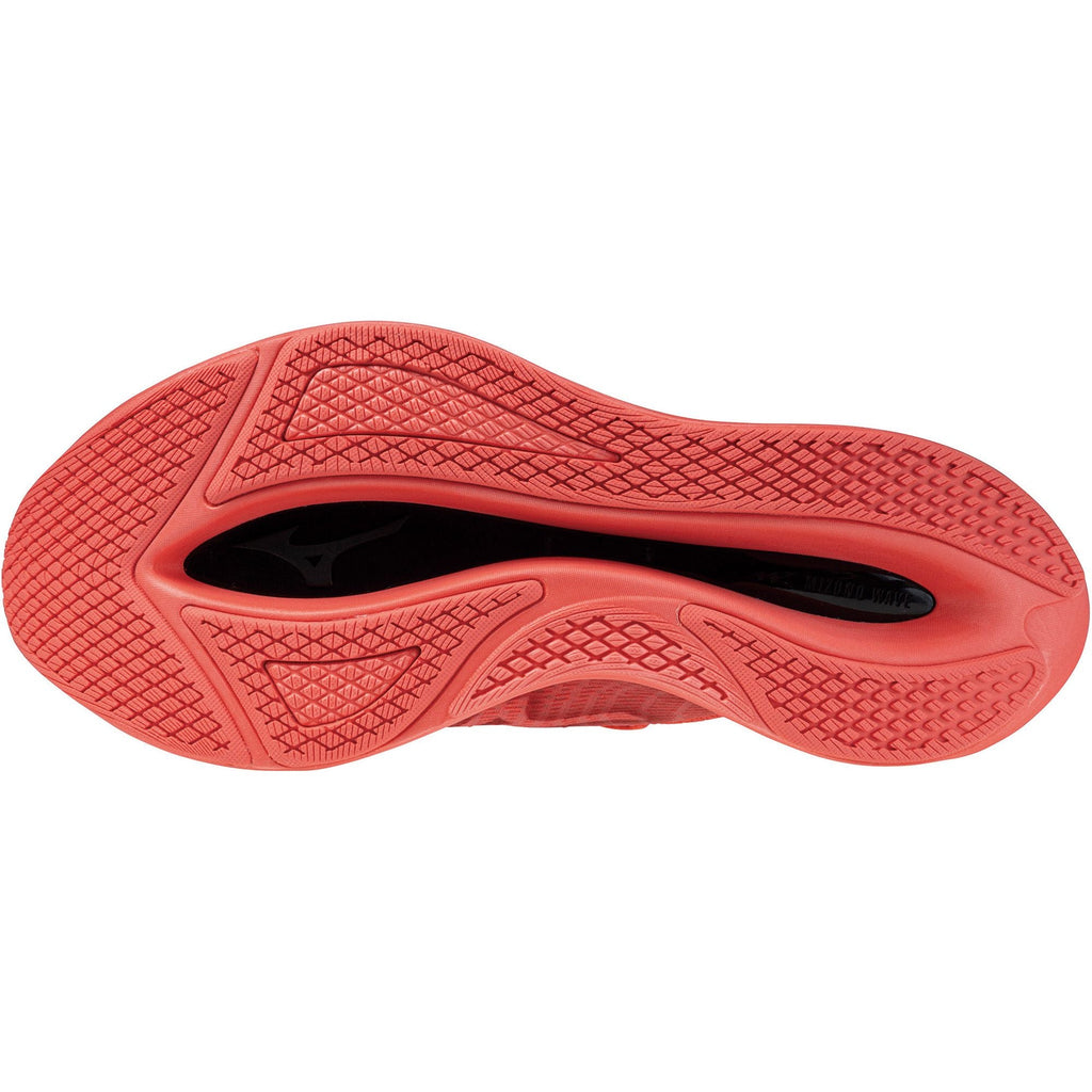 Mizuno Wave Rebellion Flash 2 Running Shoes - Red - View 2