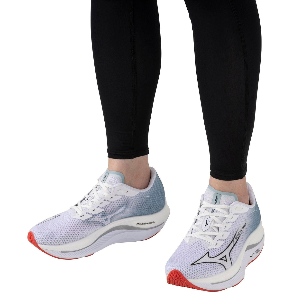Mizuno Wave Rebellion Flash 2 Women's Running Shoes - White - View 7