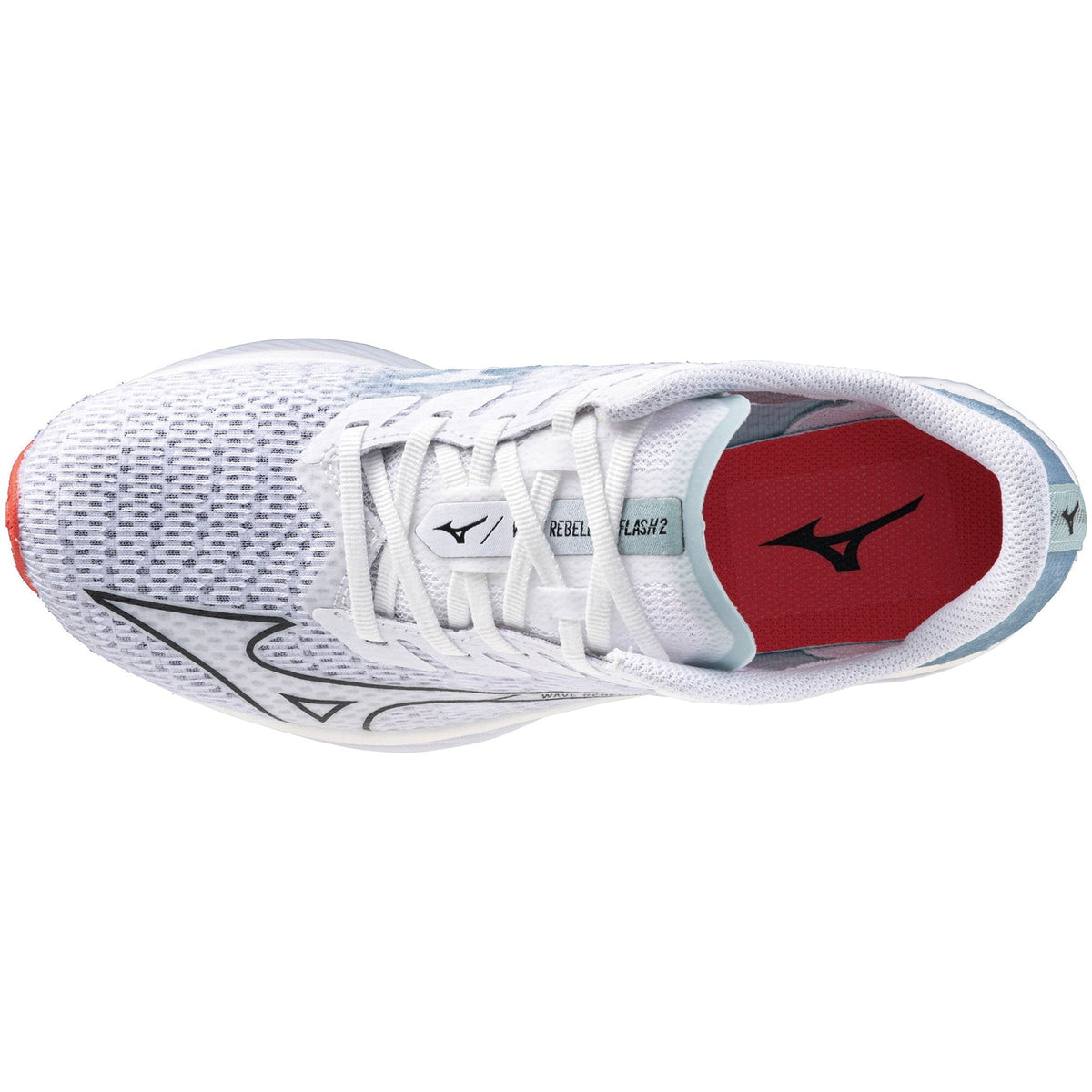 Mizuno Wave Rebellion Flash 2 Women's Running Shoes - White - View 4