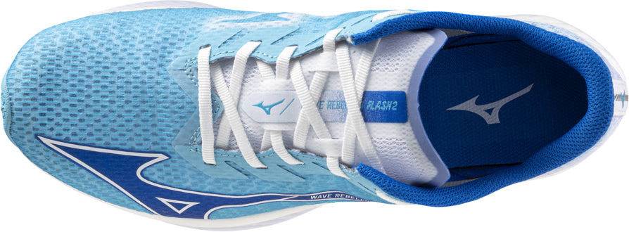 Mizuno Wave Rebellion Flash 2 Men's Running Shoes - Blue - View 4