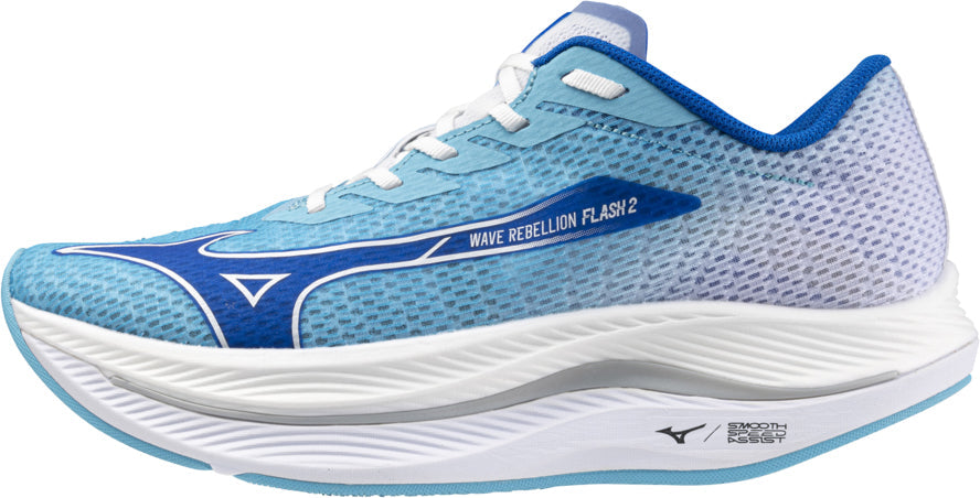 Mizuno Wave Rebellion Flash 2 Men's Running Shoes - Blue - View 1